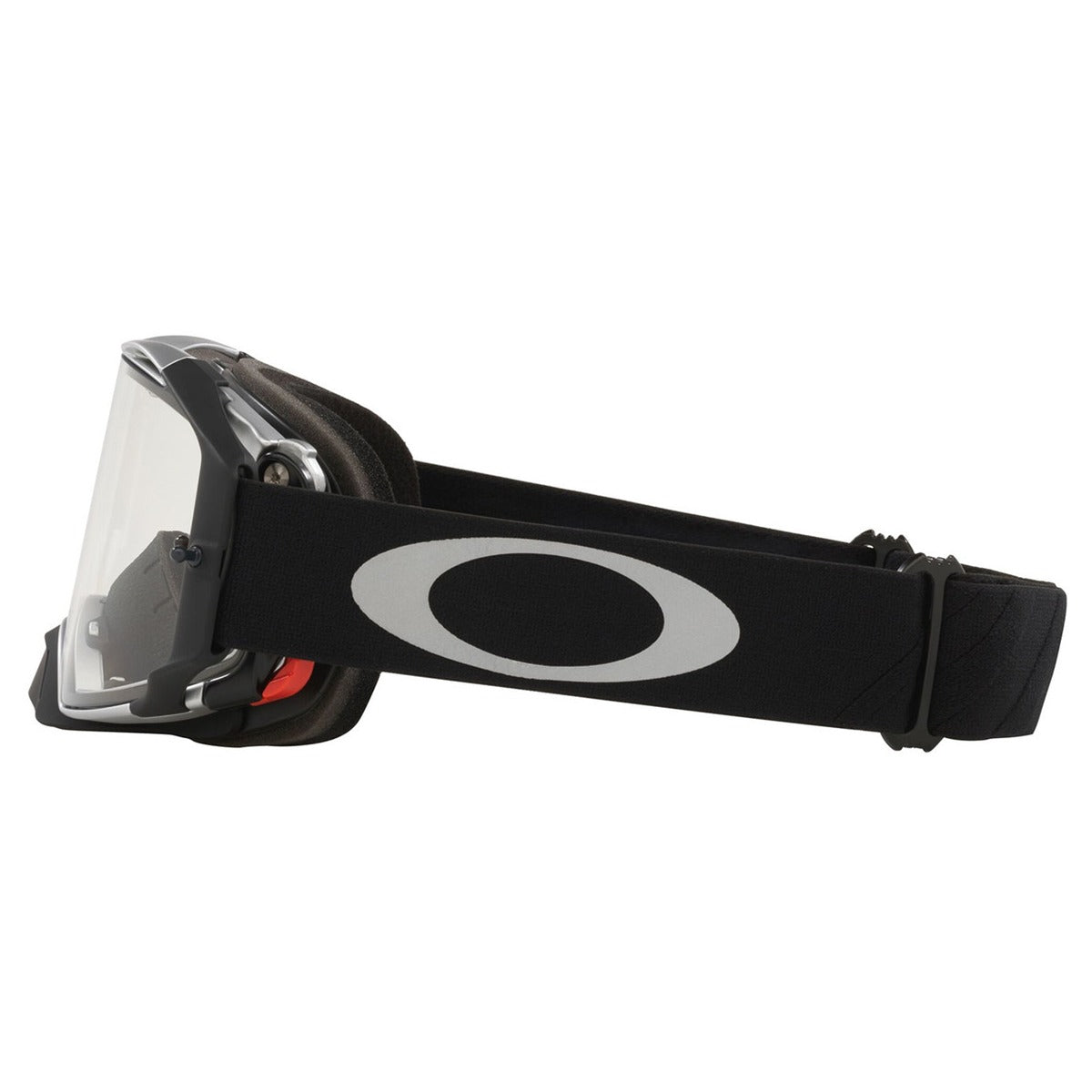 Oakley Airbrake Tuff Blocks Black Gunmetal MX Goggle - Clear