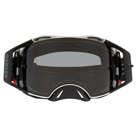 Oakley Airbrake Tuff Blocks Black Gunmetal MX Goggle - Dark Grey