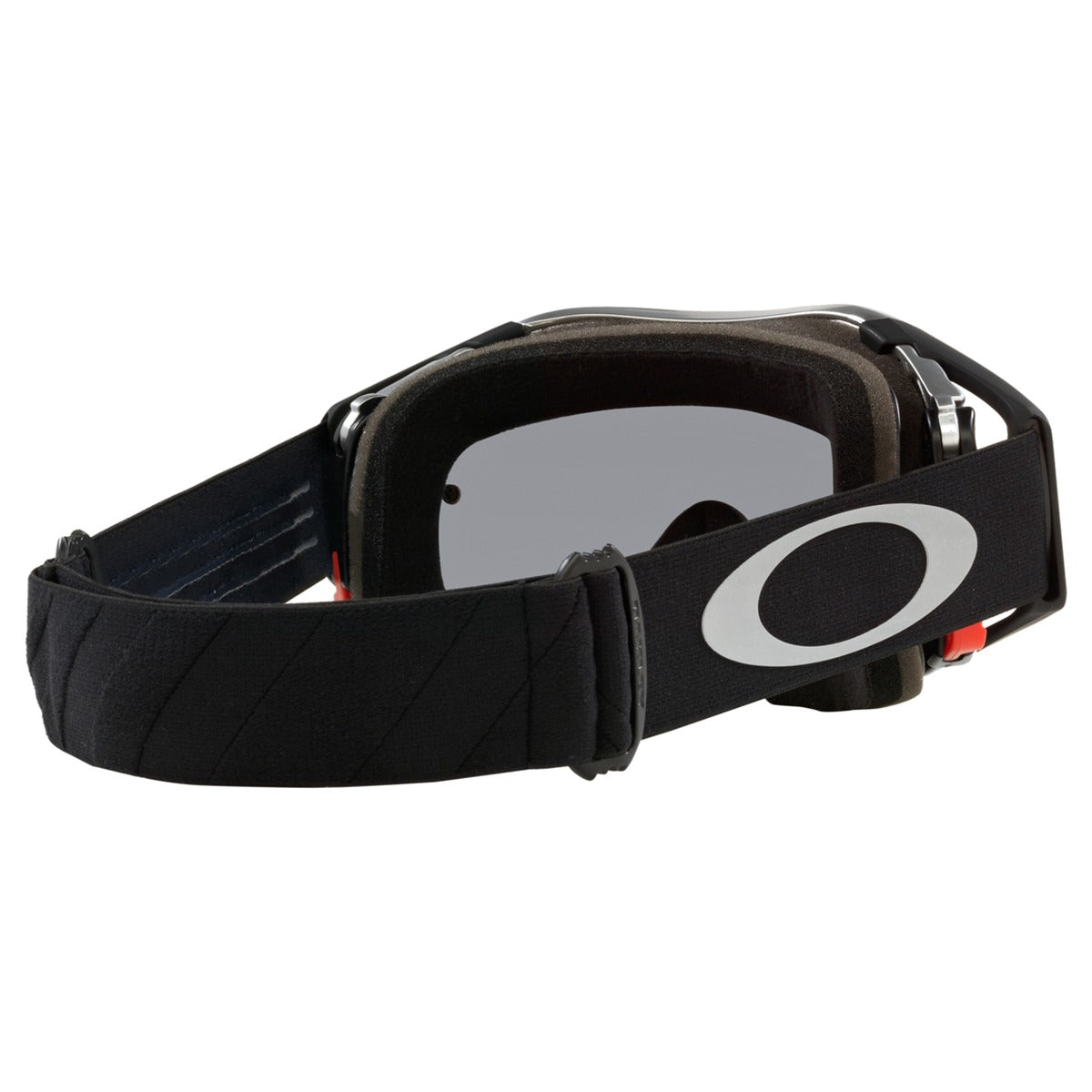 Oakley Airbrake Tuff Blocks Black Gunmetal MX Goggle - Dark Grey