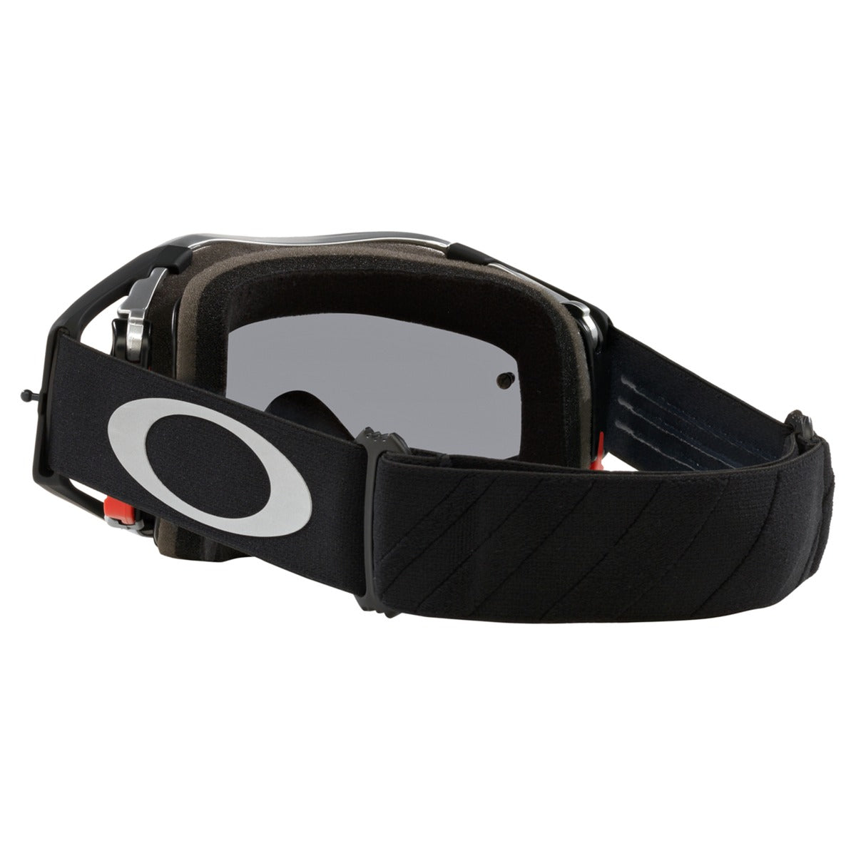 Oakley Airbrake Tuff Blocks Black Gunmetal MX Goggle - Dark Grey