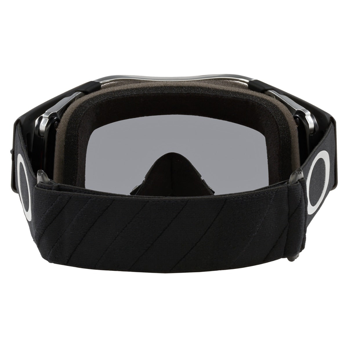 Oakley Airbrake Tuff Blocks Black Gunmetal MX Goggle - Dark Grey