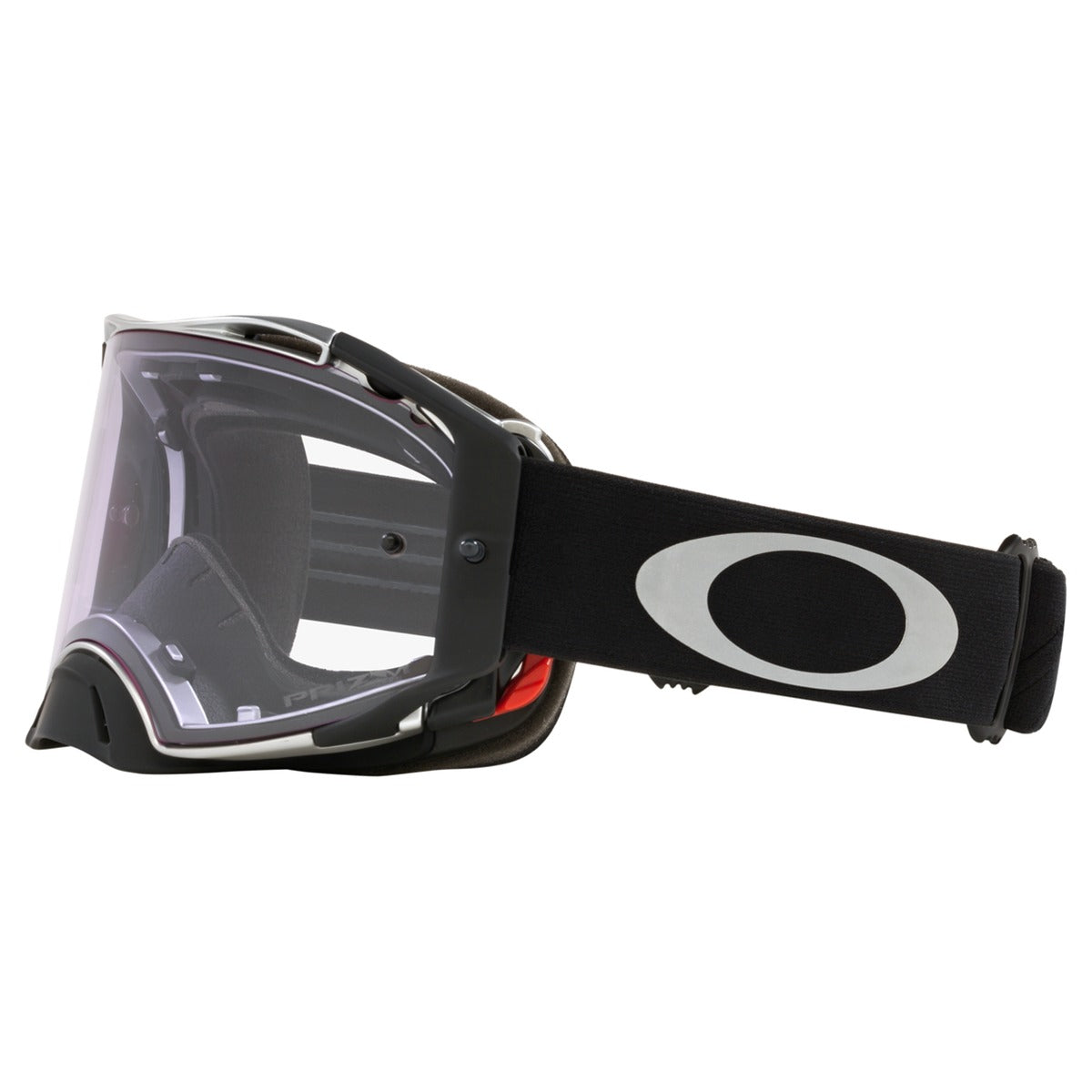 Oakley Airbrake Tuff Blocks Black Gunmetal MX Goggle - Prizm MX Low Light