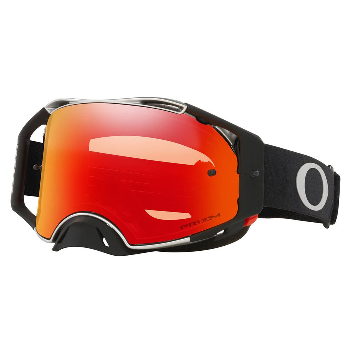 Oakley Airbrake Tuff Blocks Black Gunmetal MX Goggle - Prizm MX Torch Iridium