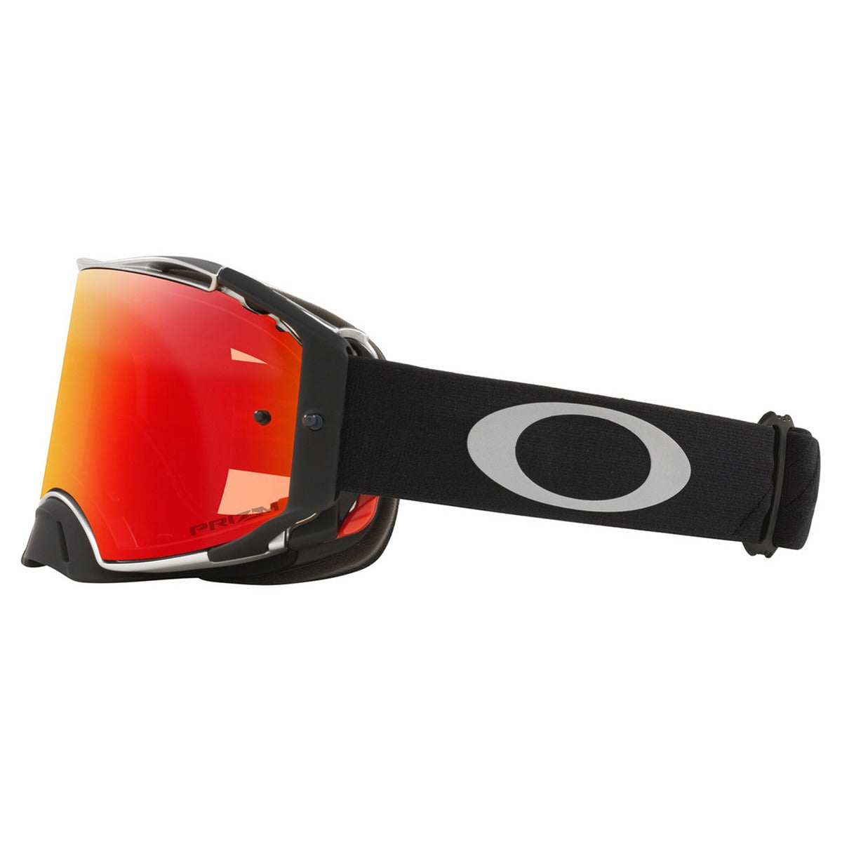 Oakley Airbrake Tuff Blocks Black Gunmetal MX Goggle - Prizm MX Torch Iridium