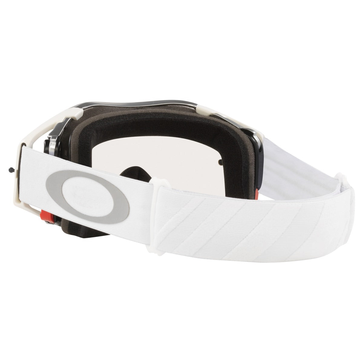 Oakley Airbrake Tuff Blocks White MX Goggle - Clear