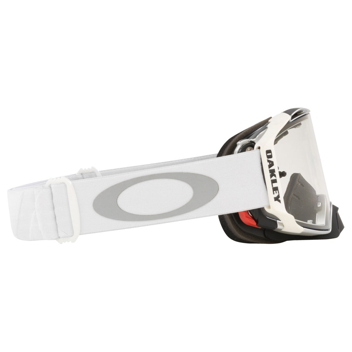 Oakley Airbrake Tuff Blocks White MX Goggle - Clear