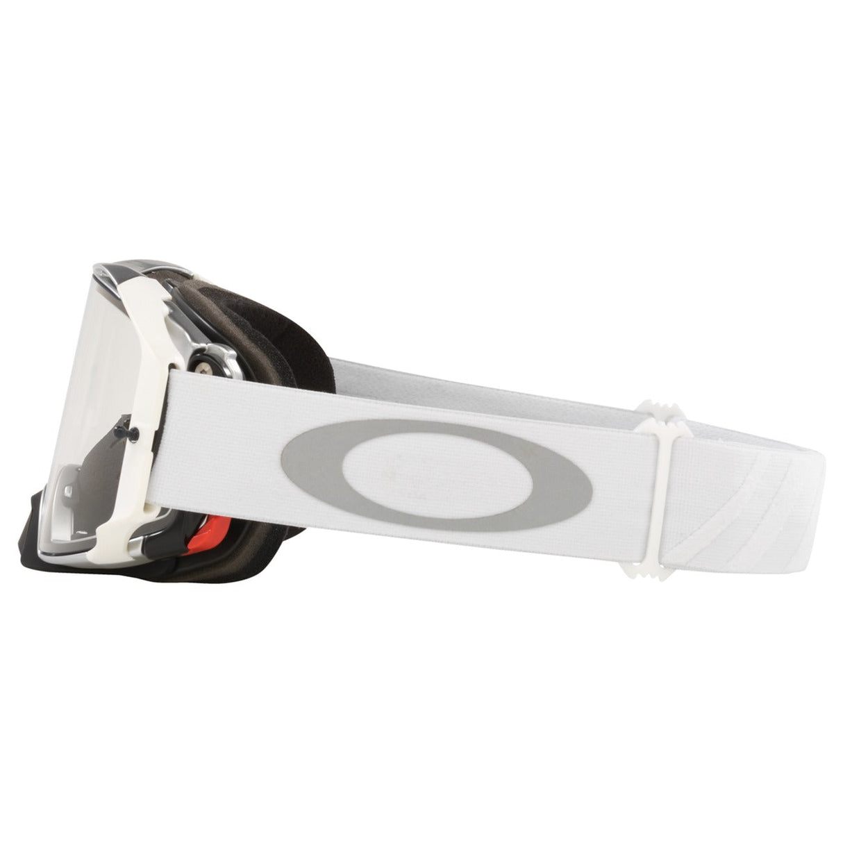 Oakley Airbrake Tuff Blocks White MX Goggle - Clear