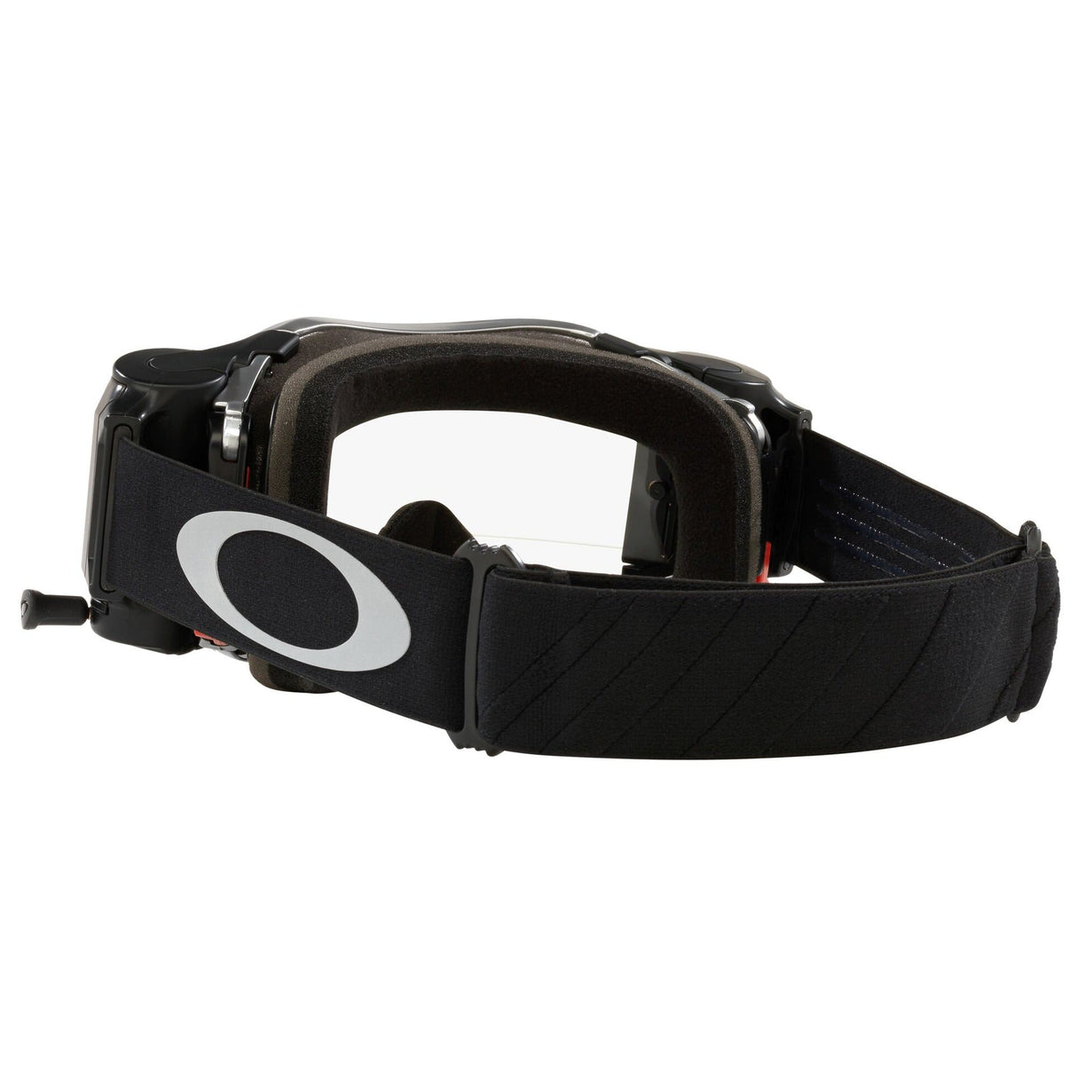 Oakley Airbrake Tuff Blocks Black Gun Roll Off MX Goggle - Clear Roll Off