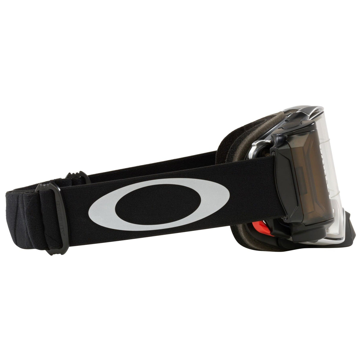 Oakley Airbrake Tuff Blocks Black Gun Roll Off MX Goggle - Clear Roll Off