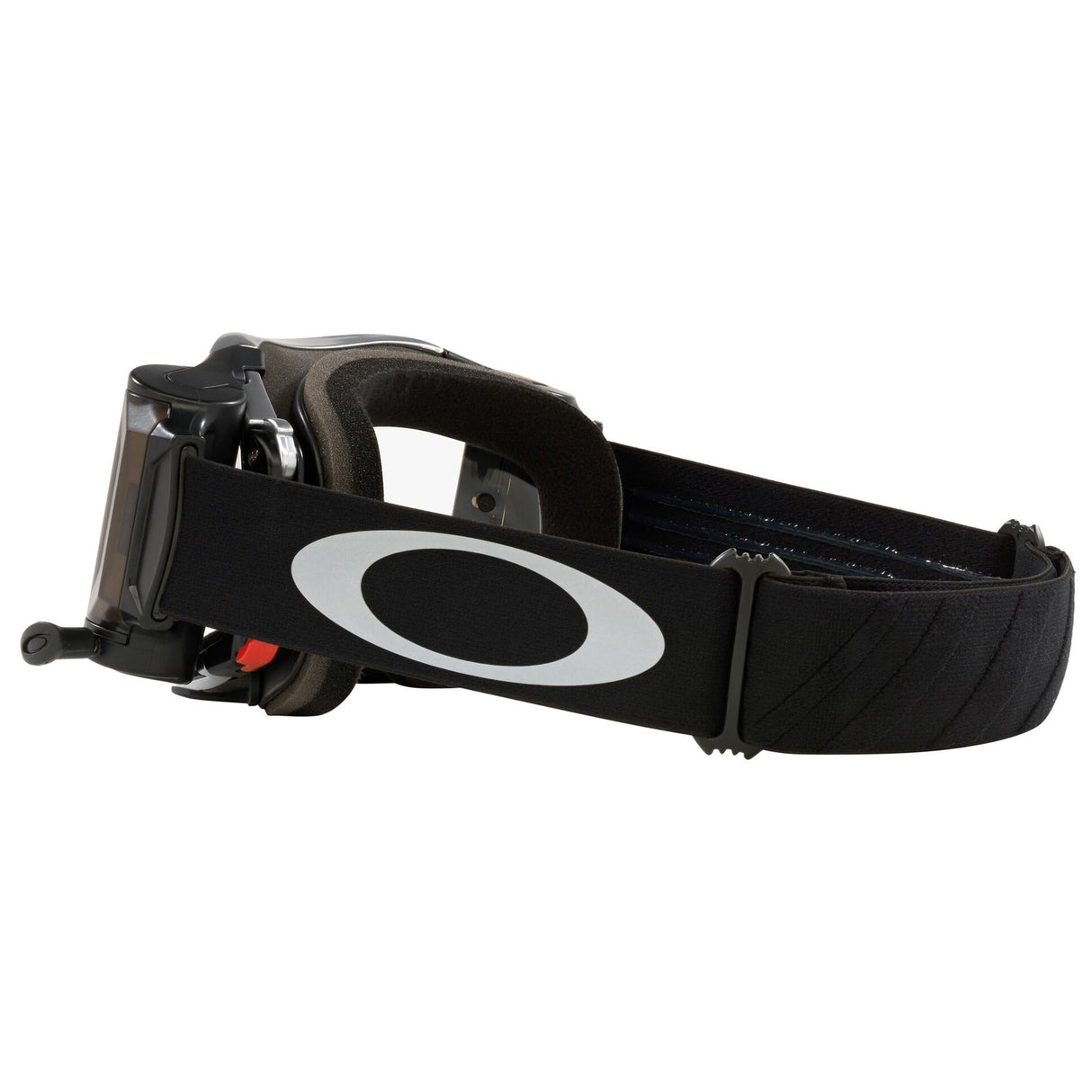 Oakley Airbrake Tuff Blocks Black Gun Roll Off MX Goggle - Clear Roll Off