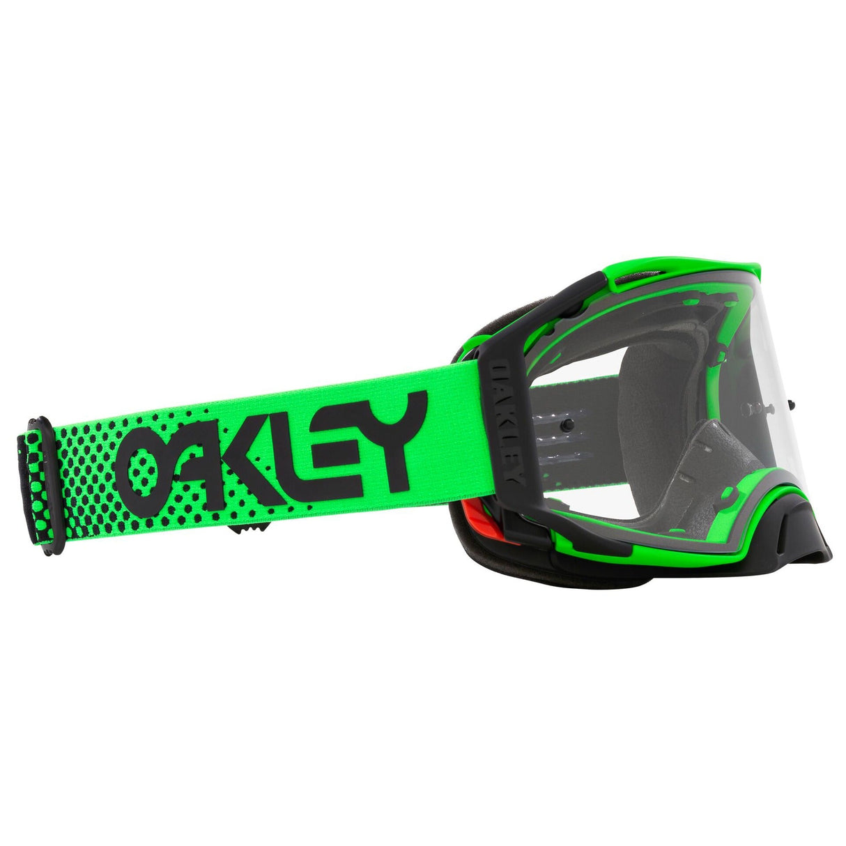 Oakley Airbrake Moto Green MX Goggle - Clear