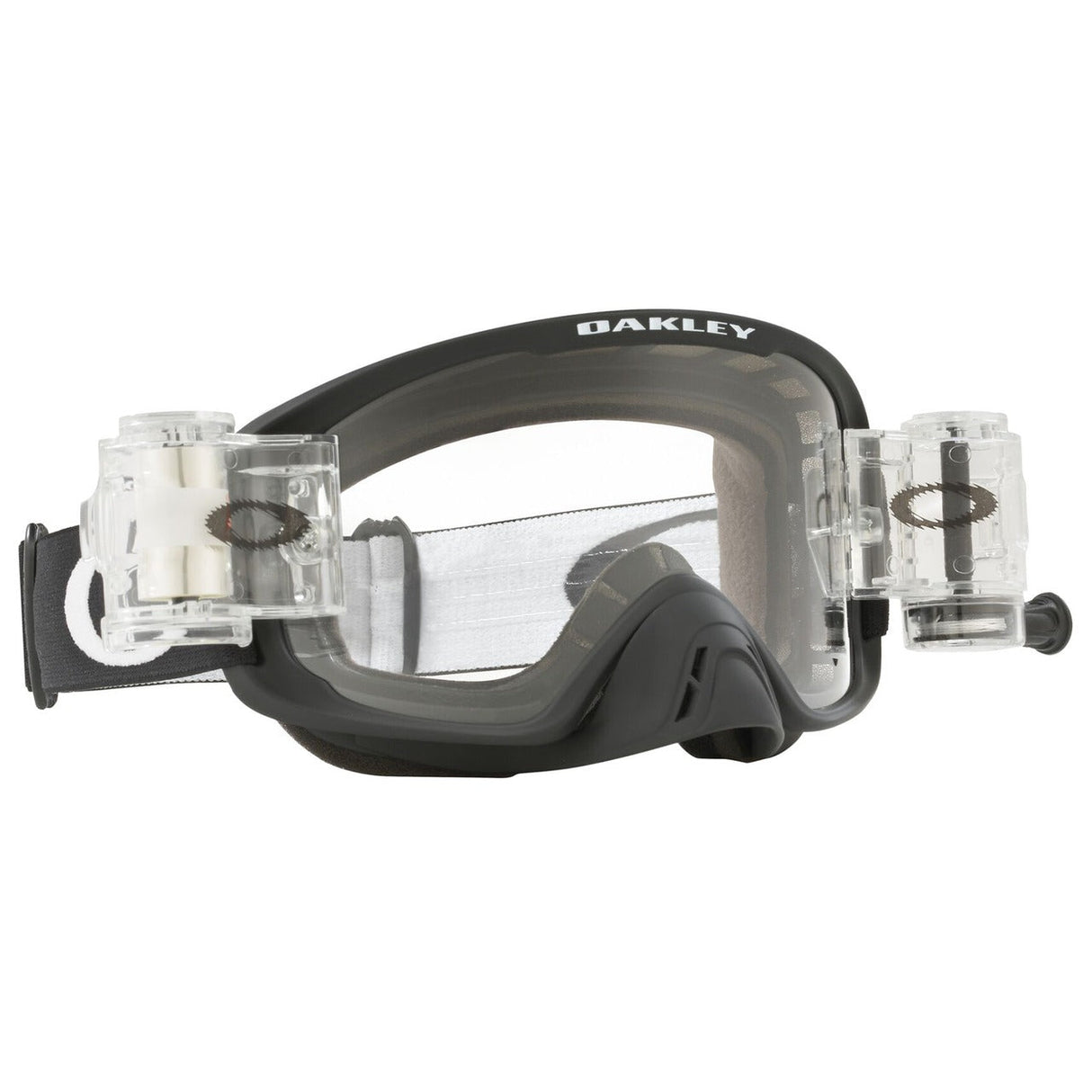 Oakley O Frame 2.0 Pro Matte Black Roll Off MX Goggle - Clear Roll Off