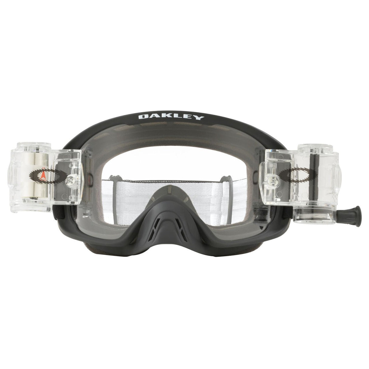 Oakley O Frame 2.0 Pro Matte Black Roll Off MX Goggle - Clear Roll Off