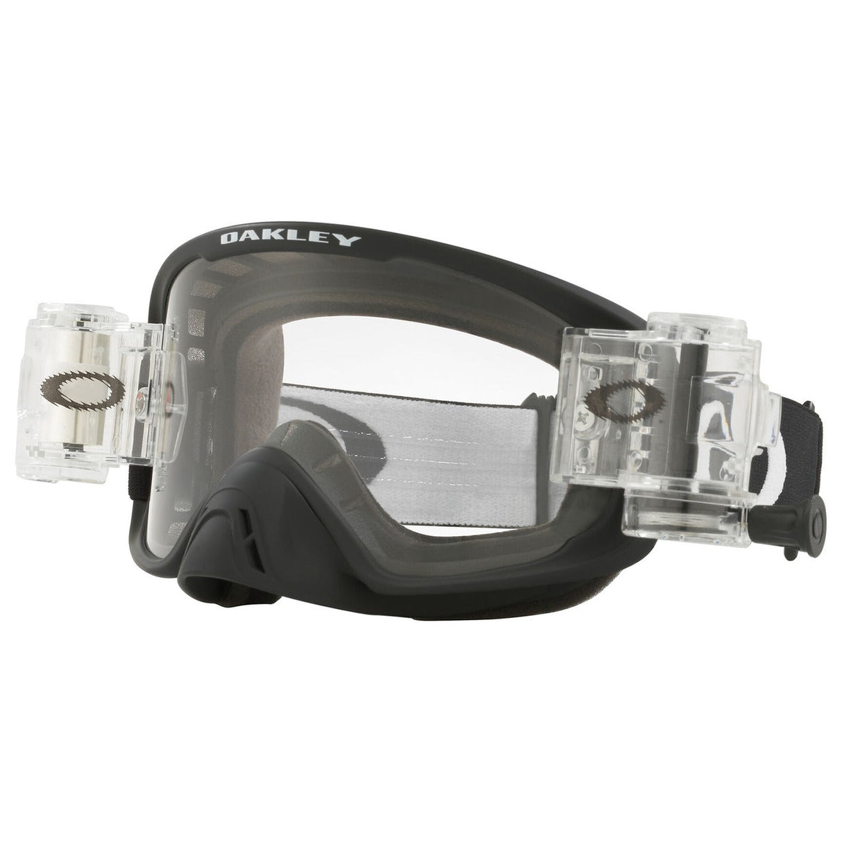 Oakley O Frame 2.0 Pro Matte Black Roll Off MX Goggle - Clear Roll Off
