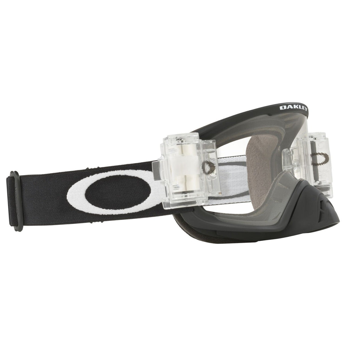 Oakley O Frame 2.0 Pro Matte Black Roll Off MX Goggle - Clear Roll Off