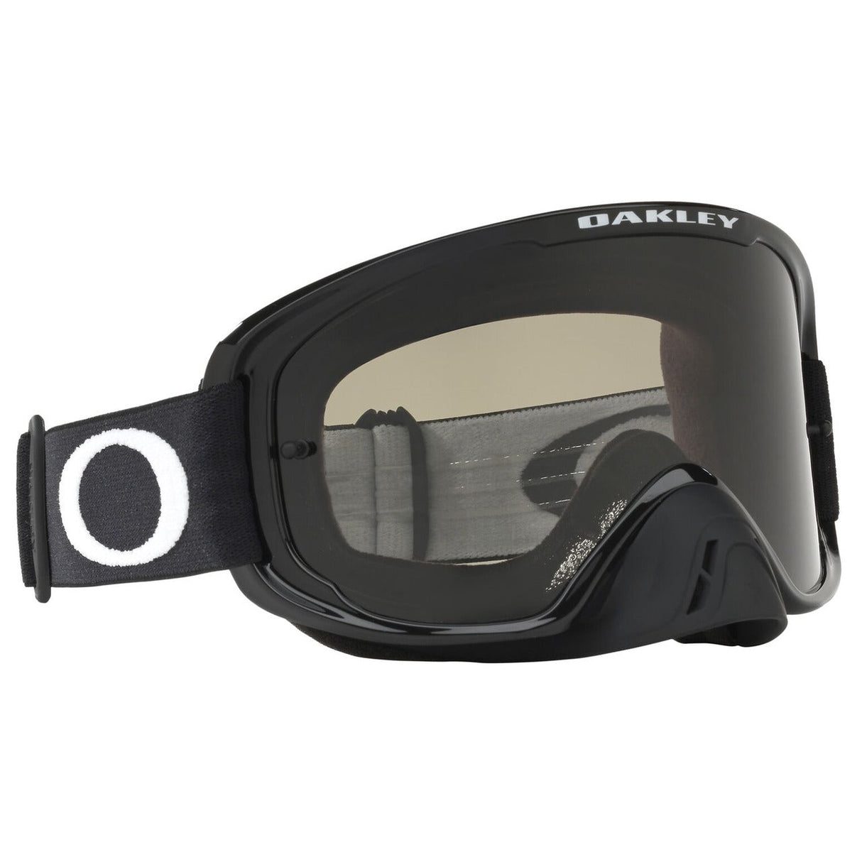 Oakley O Frame 2.0 Pro Jet Black Sand MX Goggle - Dark Grey