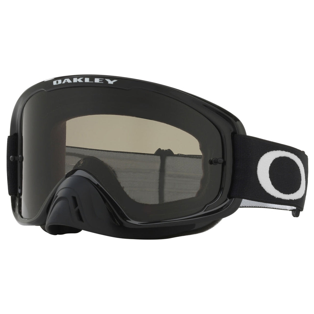 Oakley O Frame 2.0 Pro Jet Black Sand MX Goggle - Dark Grey