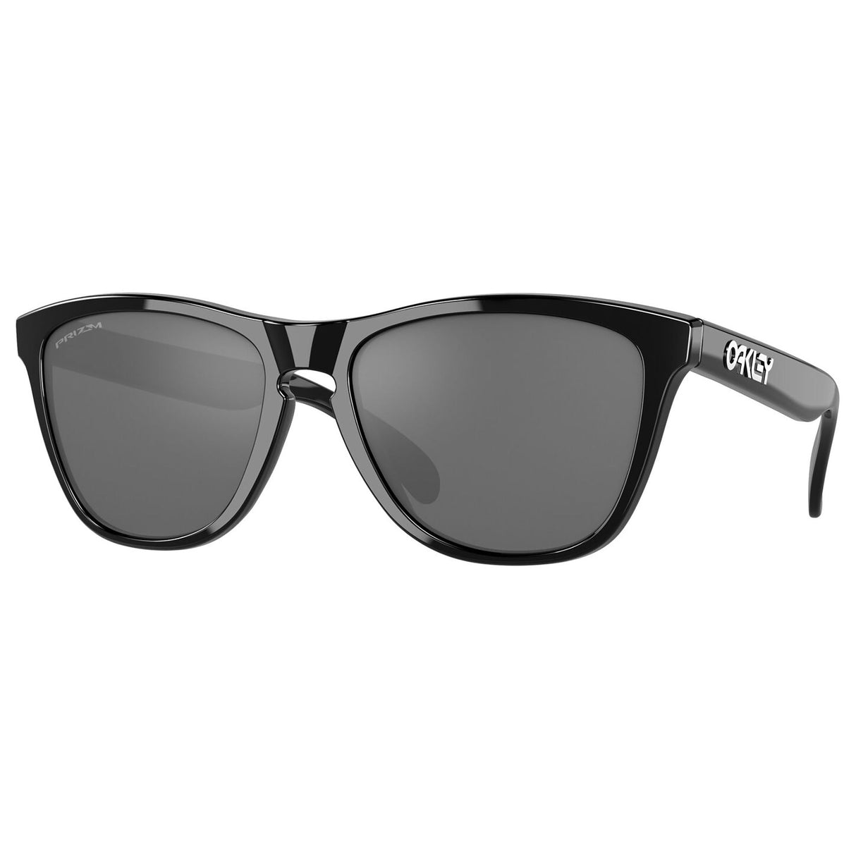 Oakley Frogskins Sunglasses - Polished Black / Prizm Black Lens