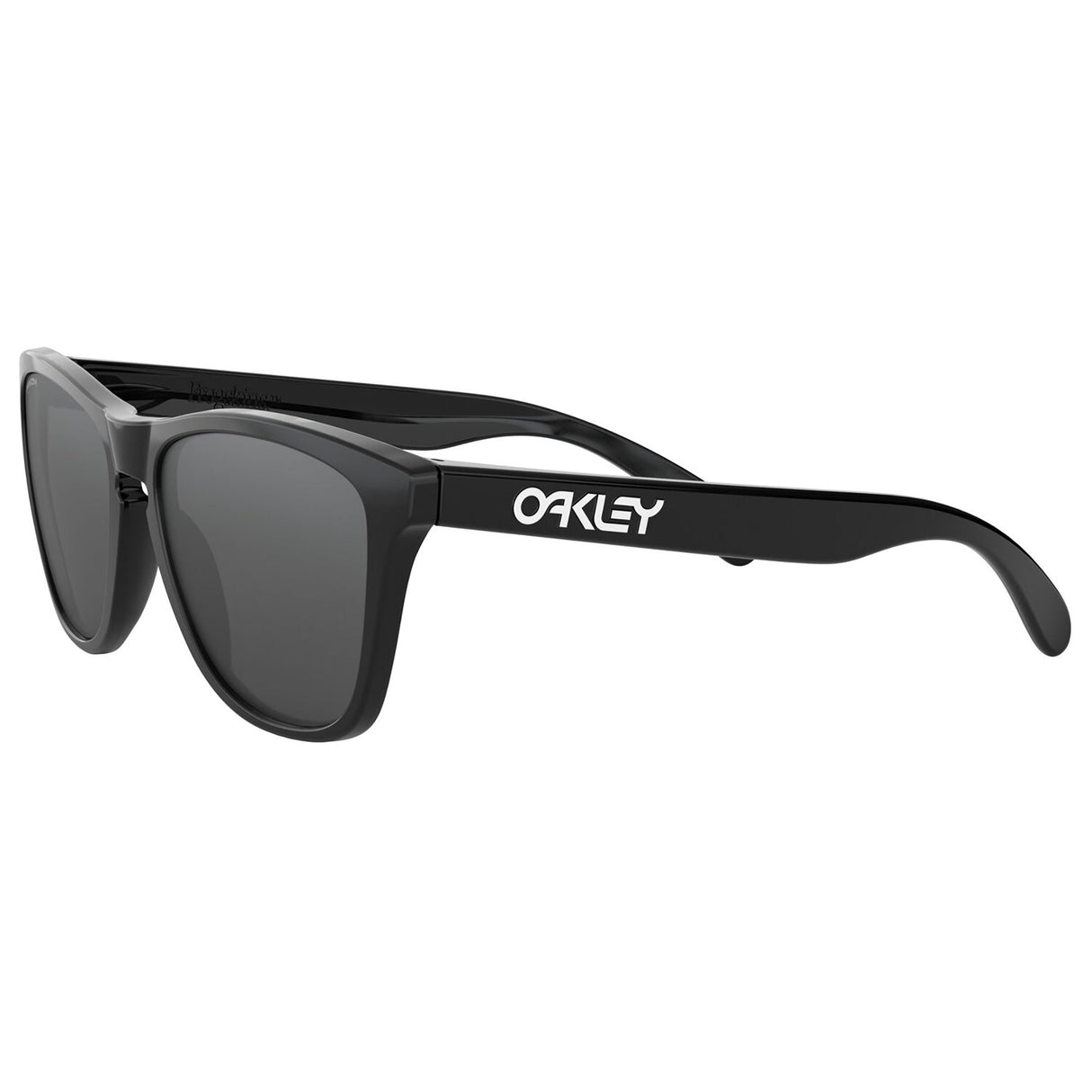 Oakley Frogskins Sunglasses - Polished Black / Prizm Black Lens