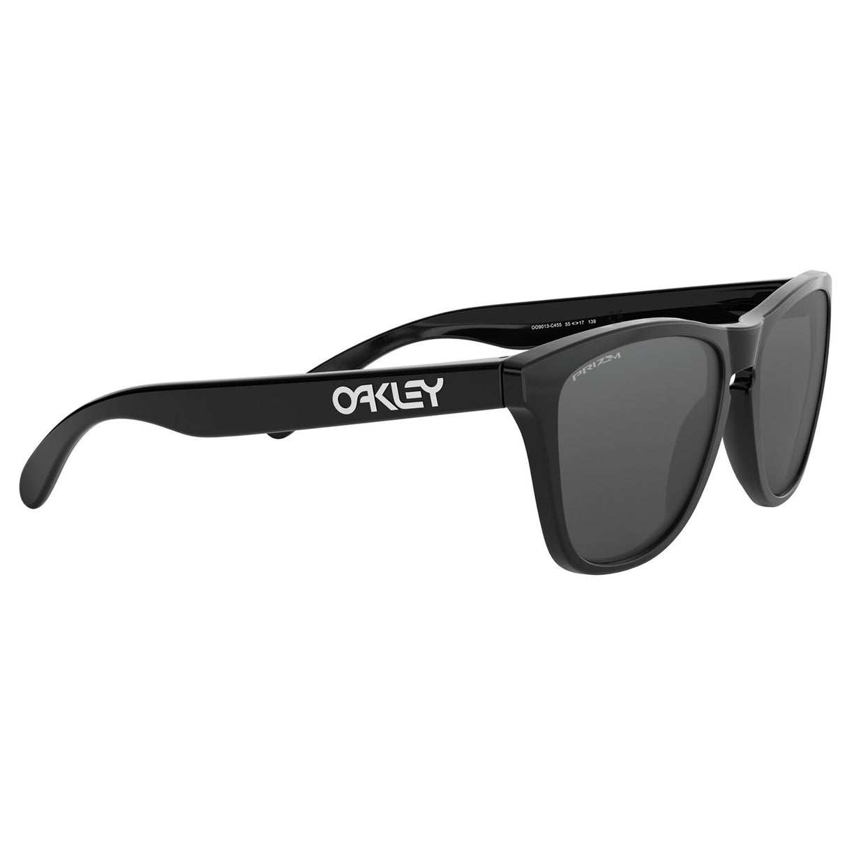 Oakley Frogskins Sunglasses - Polished Black / Prizm Black Lens
