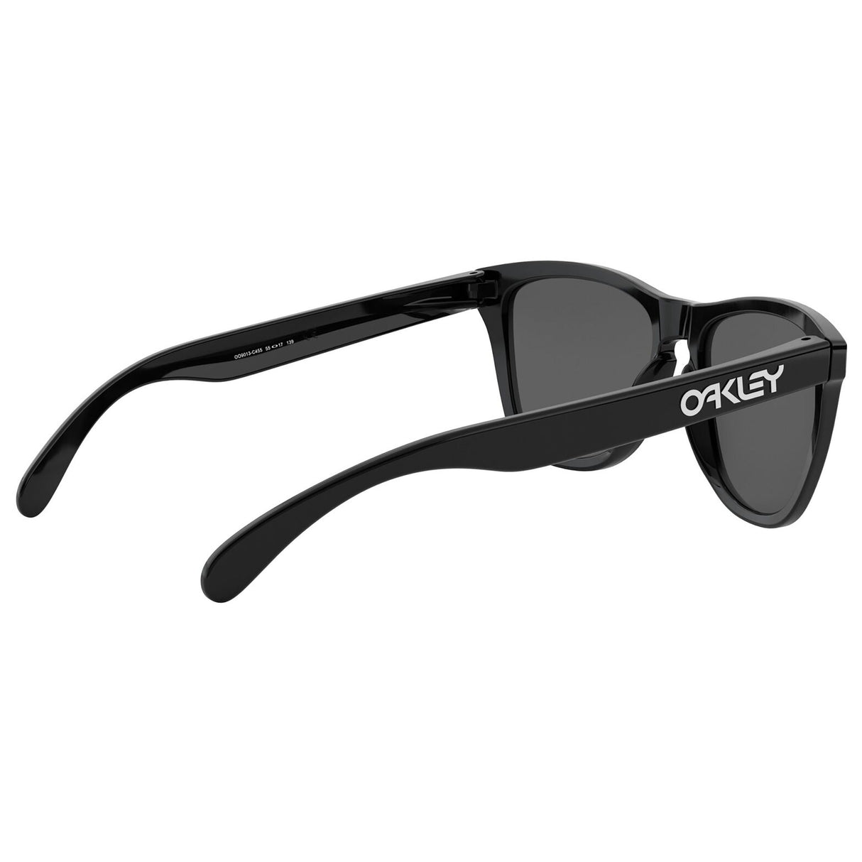 Oakley Frogskins Sunglasses - Polished Black / Prizm Black Lens