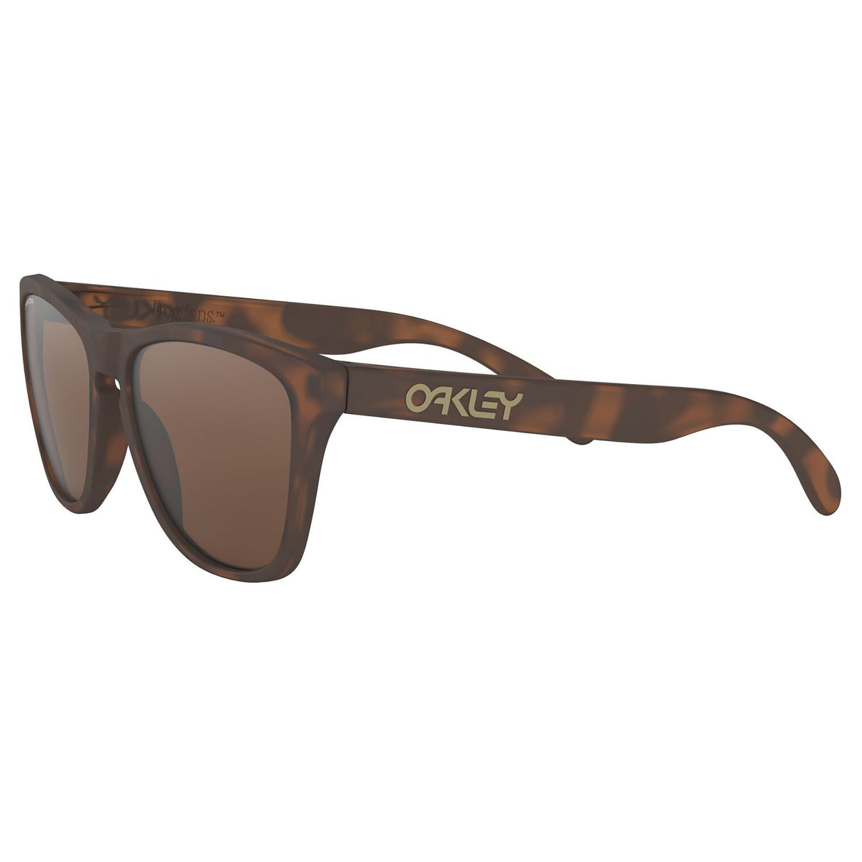 Oakley Frogskins Sunglasses - Matte Brown Tortoise / Prizm Tungsten Lens