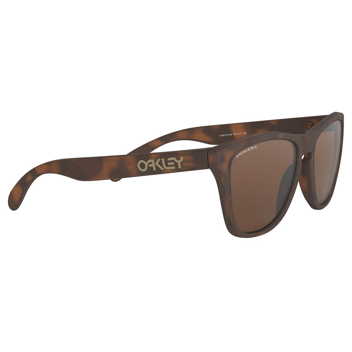 Oakley Frogskins Sunglasses - Matte Brown Tortoise / Prizm Tungsten Lens