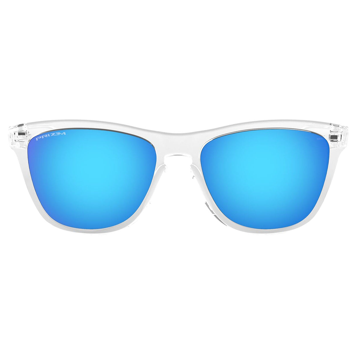 Oakley Frogskins Sunglasses - Crystal Clear / Prizm Sapphire Lens