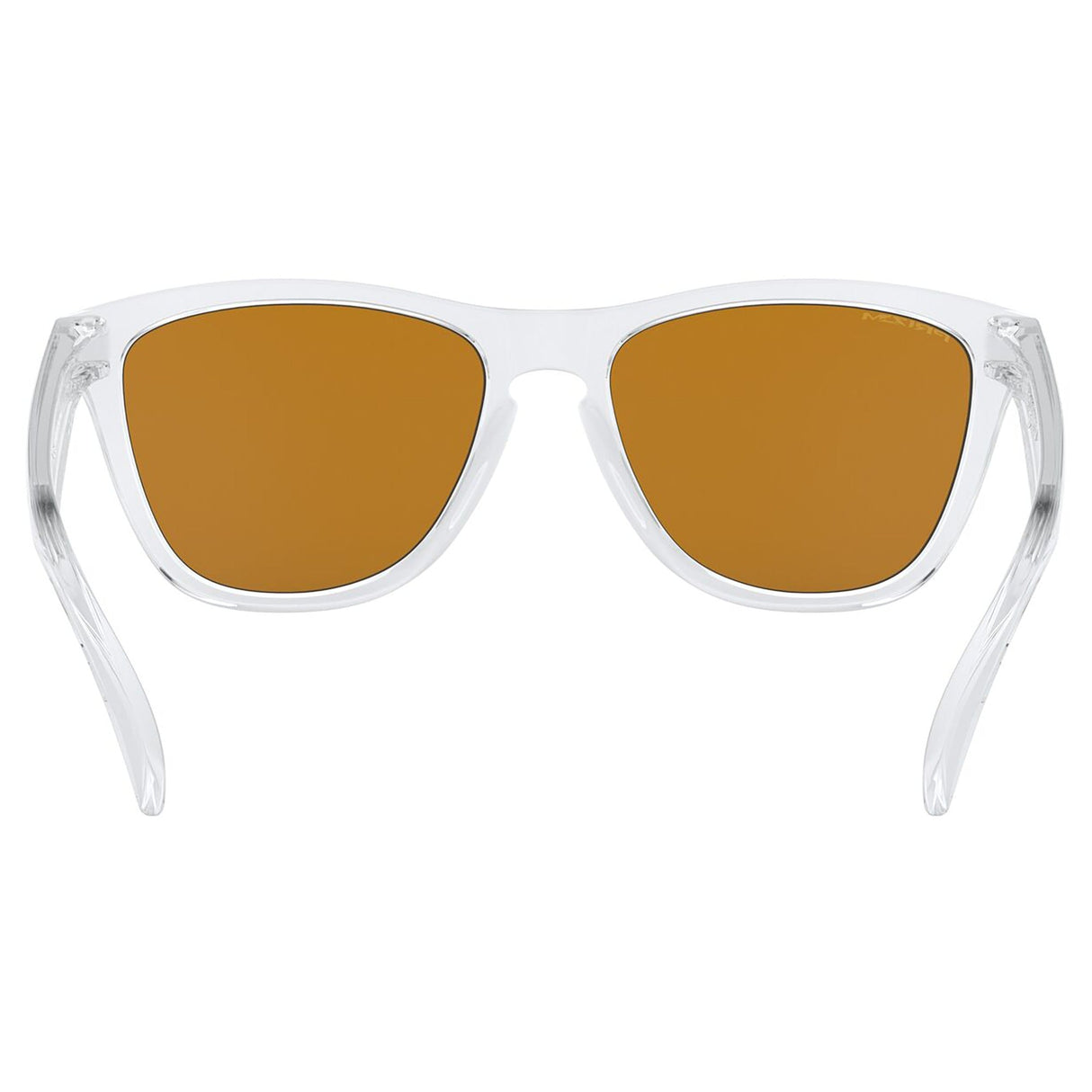 Oakley Frogskins Sunglasses - Polished Clear / Prizm Violet Lens