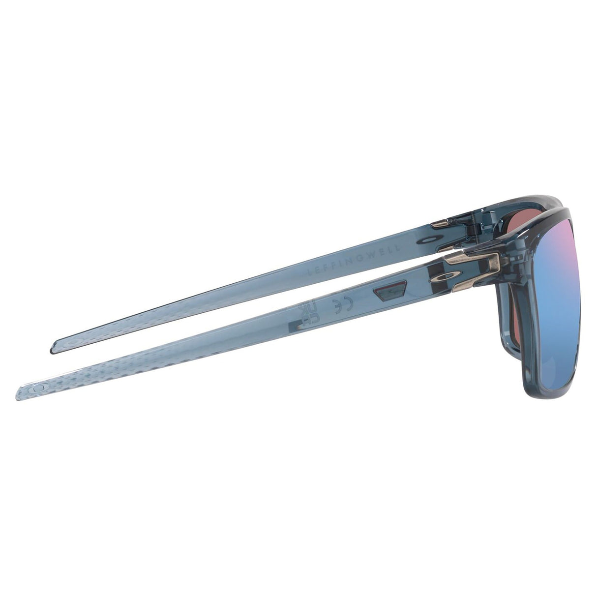 Oakley Leffingwell Sunglasses - Crystal Black / Prizm Deep Water Polar Lens