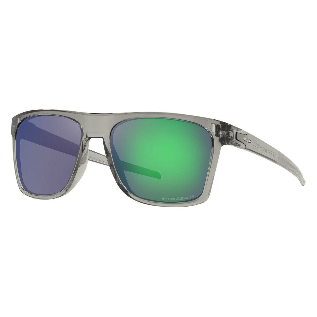 Oakley Leffingwell Sunglasses - Grey Ink/Prizm Jade Polarized