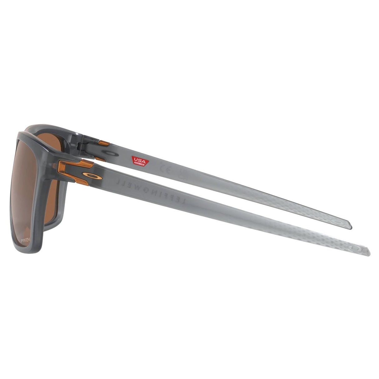 Oakley Leffingwell Sunglasses - Matte Grey Smoke / Prizm Tungsten Lens