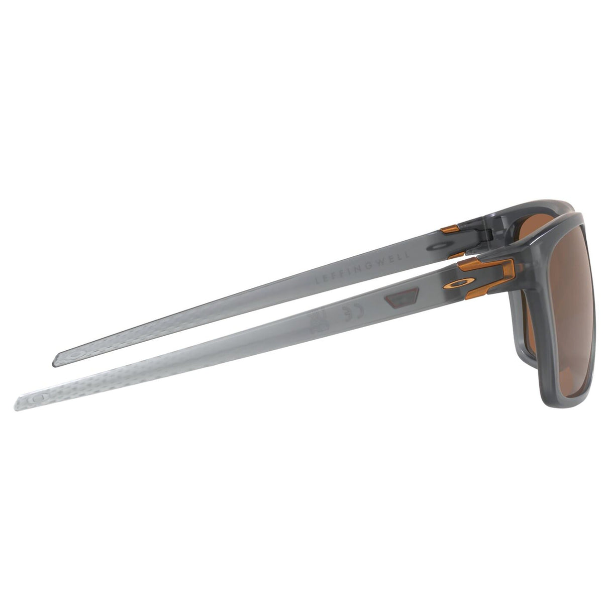 Oakley Leffingwell Sunglasses - Matte Grey Smoke / Prizm Tungsten Lens