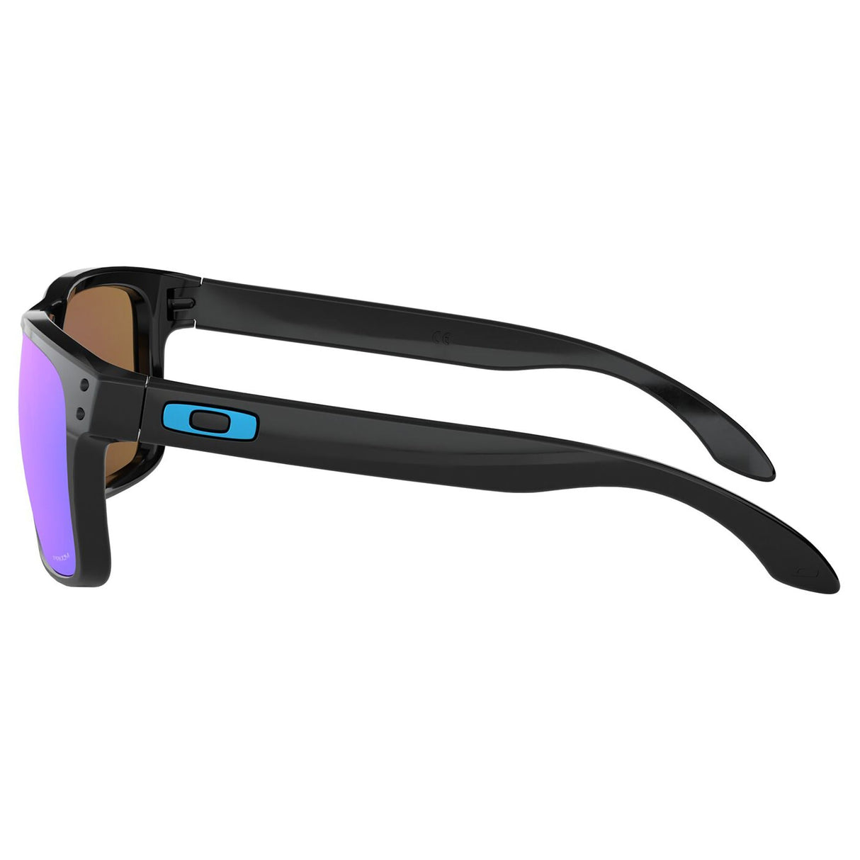 Oakley Holbrook Sunglasses - Polished Black / Prizm Sapphire Lens