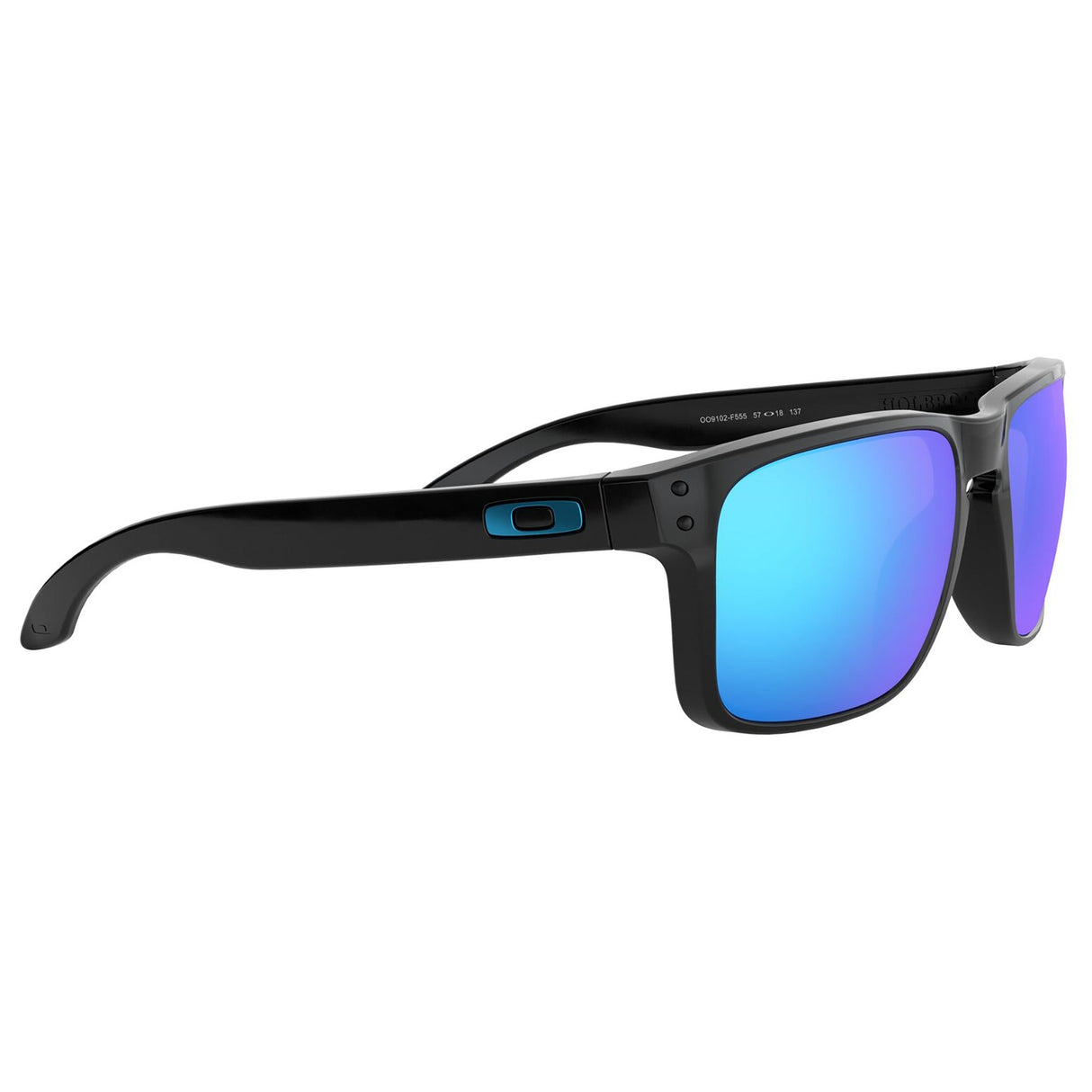 Oakley Holbrook Sunglasses - Polished Black / Prizm Sapphire Lens