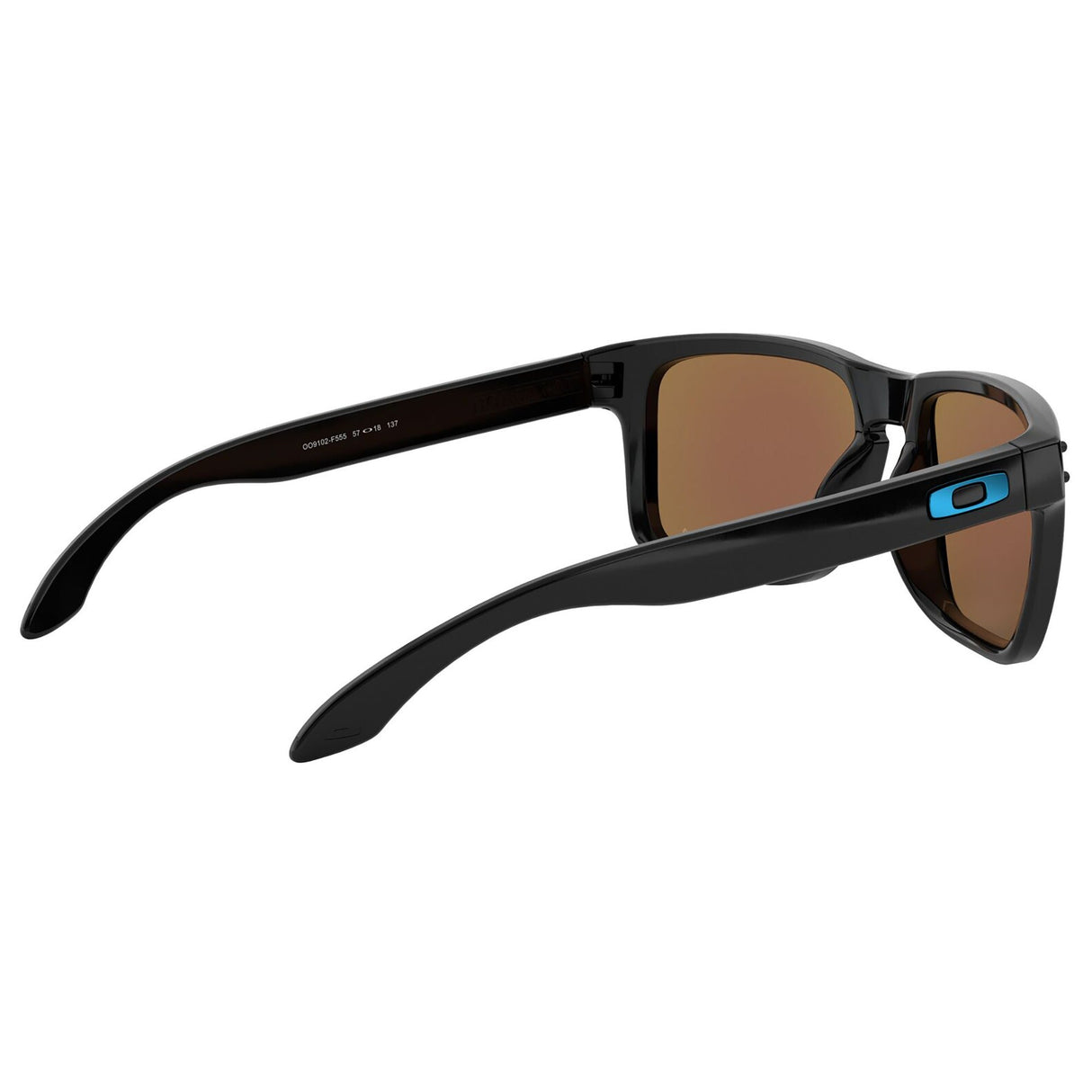 Oakley Holbrook Sunglasses - Polished Black / Prizm Sapphire Lens