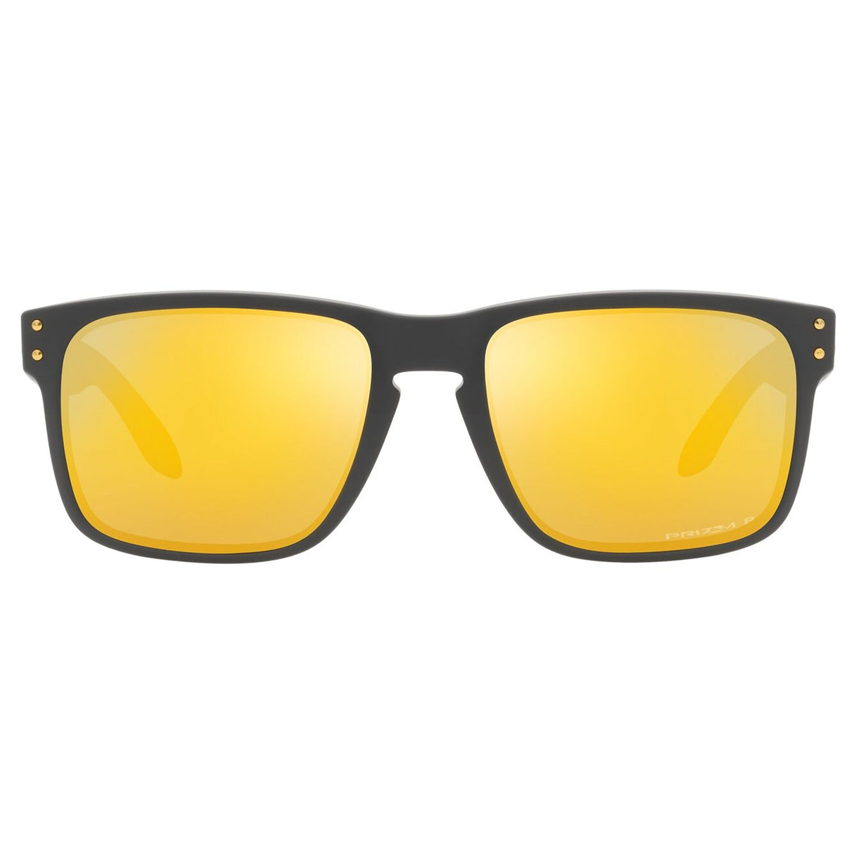 Oakley Holbrook Sunglasses - Matte Carbon / Prizm 24k Polarized Lens
