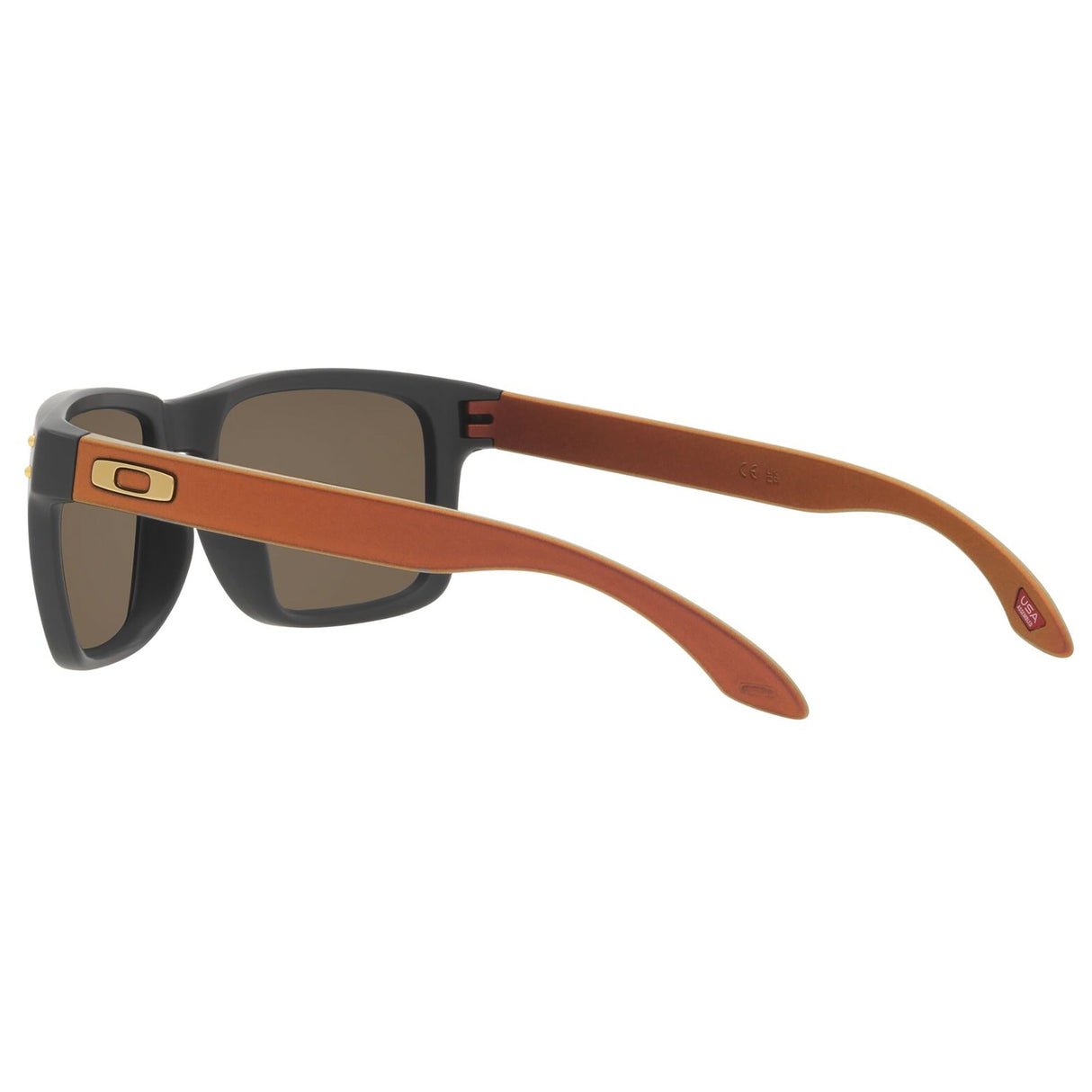 Oakley Holbrook Sunglasses - Matte Carbon / Prizm 24k Polarized Lens