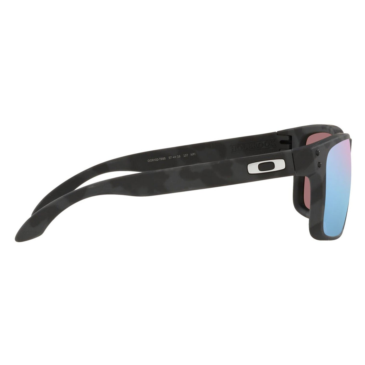 Oakley Holbrook Sunglasses - Matte Black Camo/Prizm Deep Water Polar