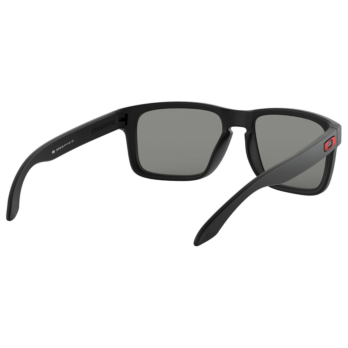 Oakley Holbrook Sunglasses - Matte Black / Positive Red Iridium Lens