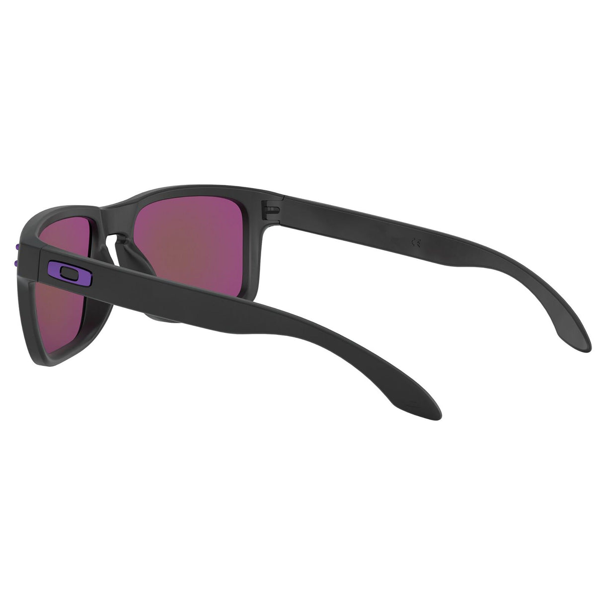 Oakley Holbrook Sunglasses - Matte Black / Prizm Violet Lens