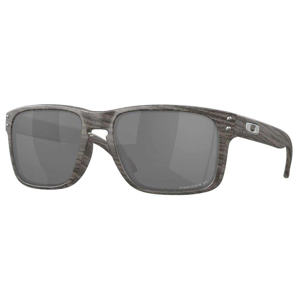 Oakley Holbrook Sunglasses - Woodgrain / Prizm Black Polarized Lens
