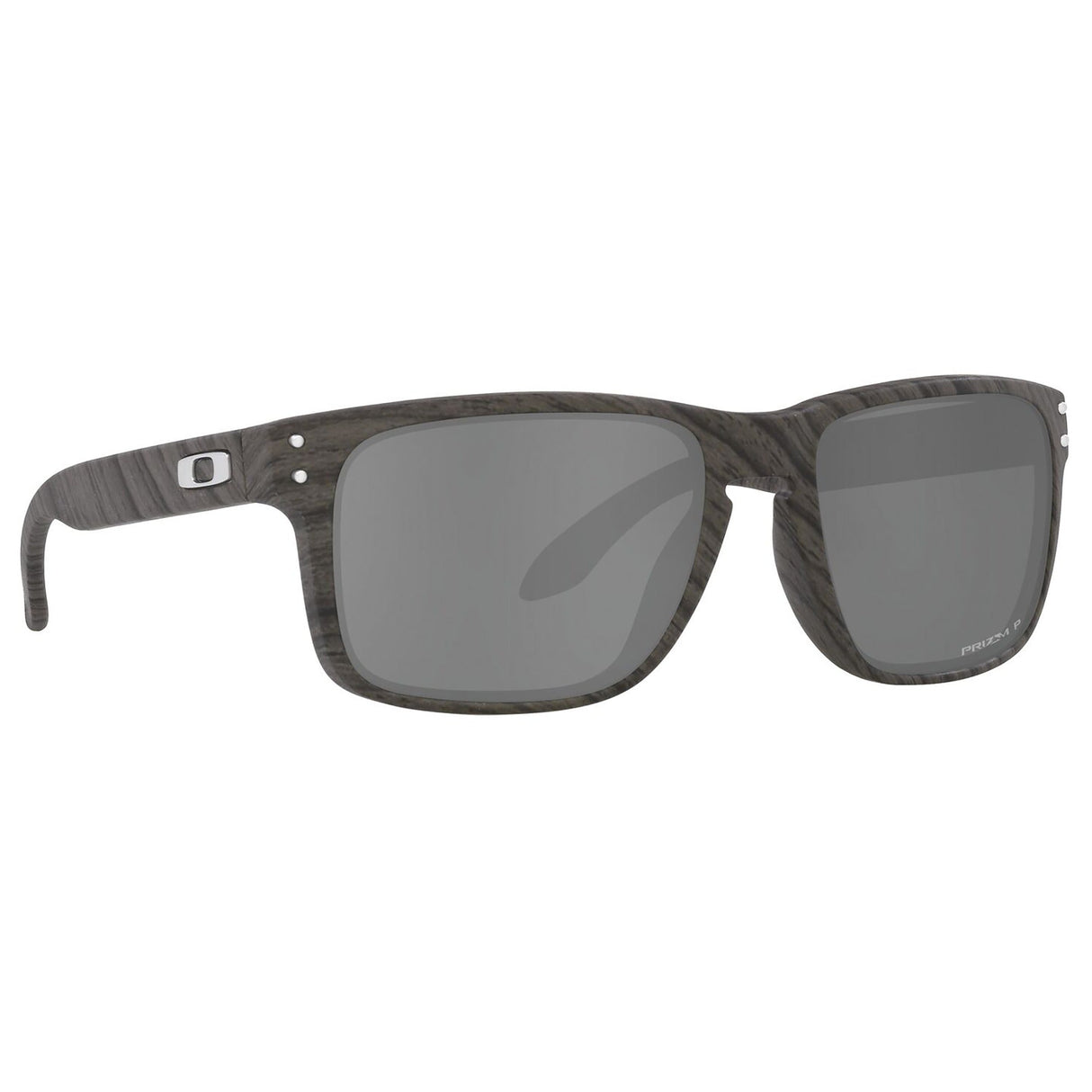 Oakley Holbrook Sunglasses - Woodgrain / Prizm Black Polarized Lens