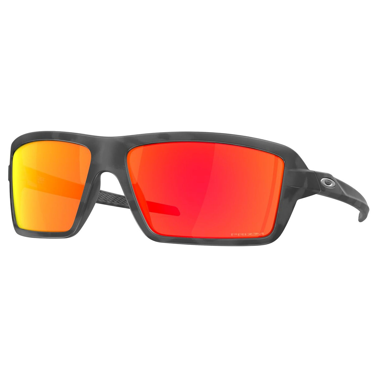 Oakley Cables Sunglasses - Black Camo / Prizm Ruby Lens