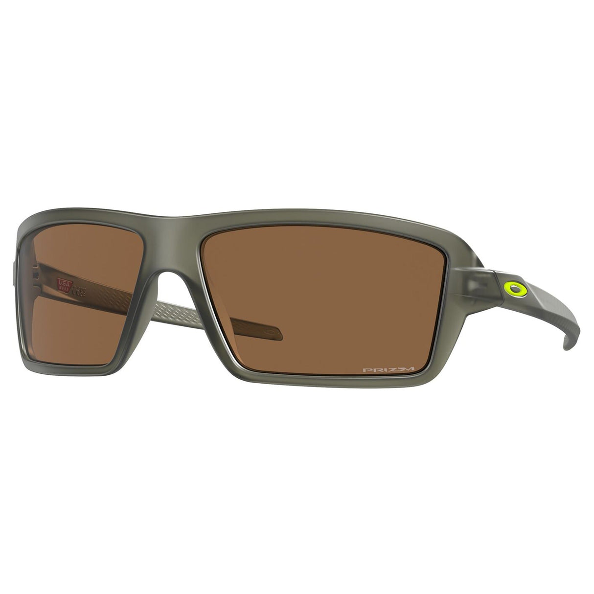 Oakley Cables Sunglasses - Matte Olive Ink / Prizm Bronze Lens