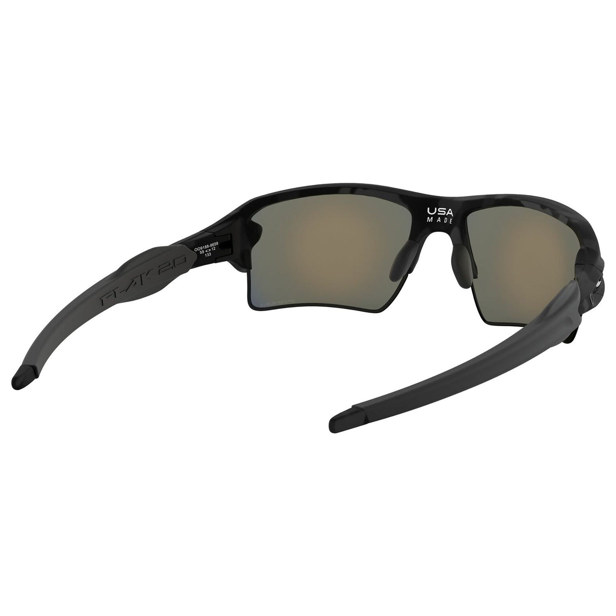 Oakley Flak 2.0 XL Sunglasses - Matte Black Camo / Prizm Ruby Lens
