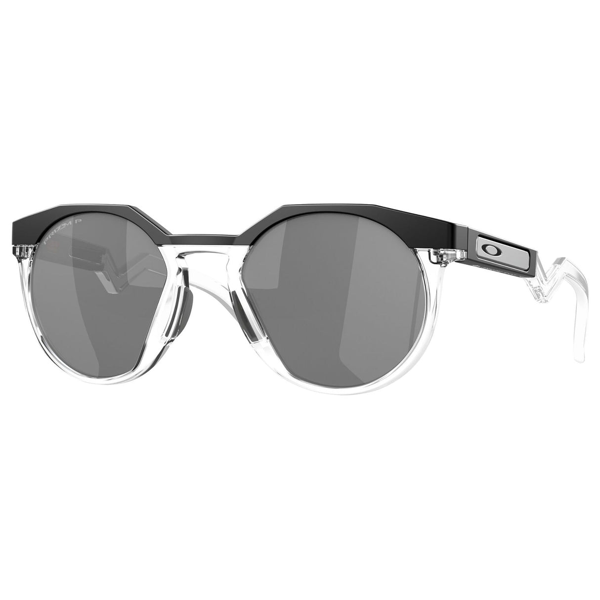 Oakley HSTN Sunglasses - Matte Black / Prizm Black Polar Lens