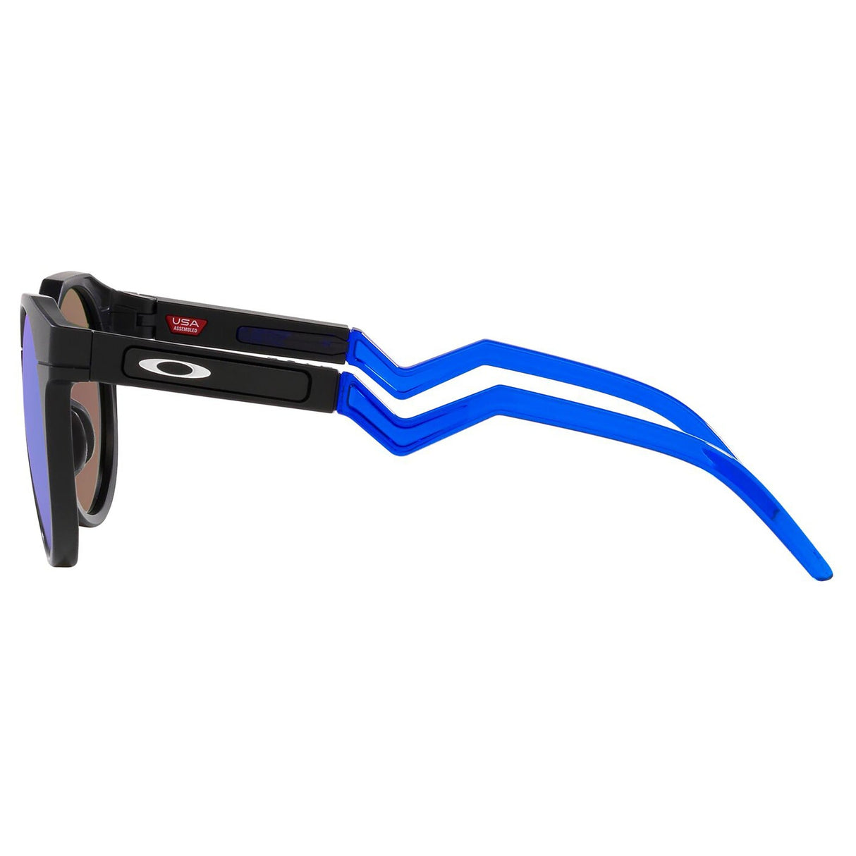 Oakley HSTN Sunglasses - Matte Black / Prizm Sapphire Polar Lens