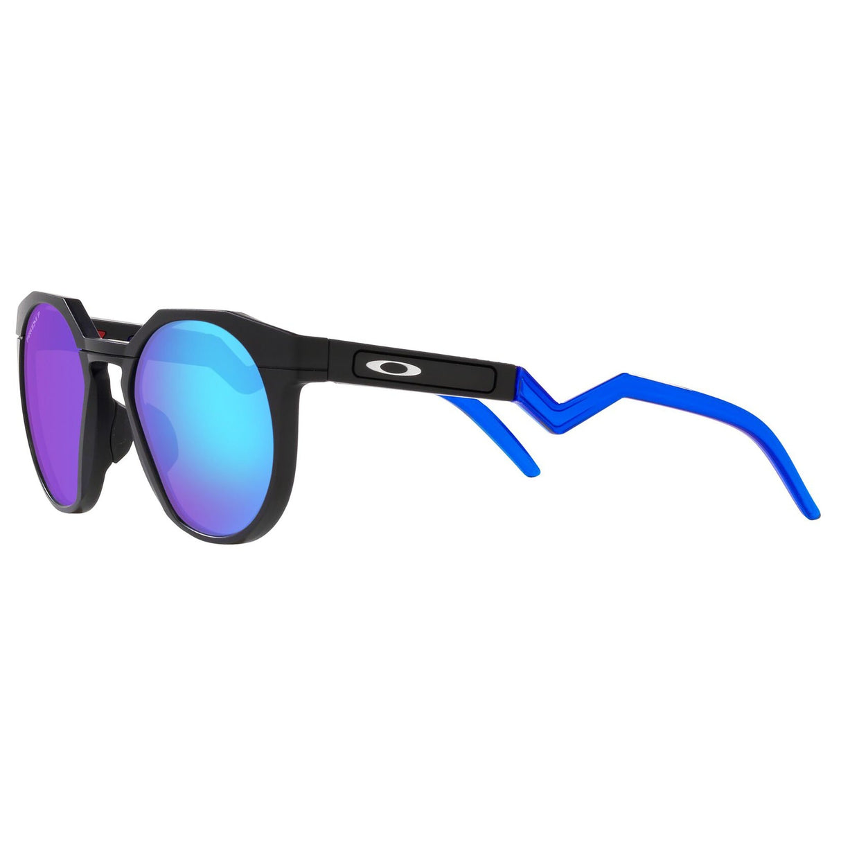Oakley HSTN Sunglasses - Matte Black / Prizm Sapphire Polar Lens