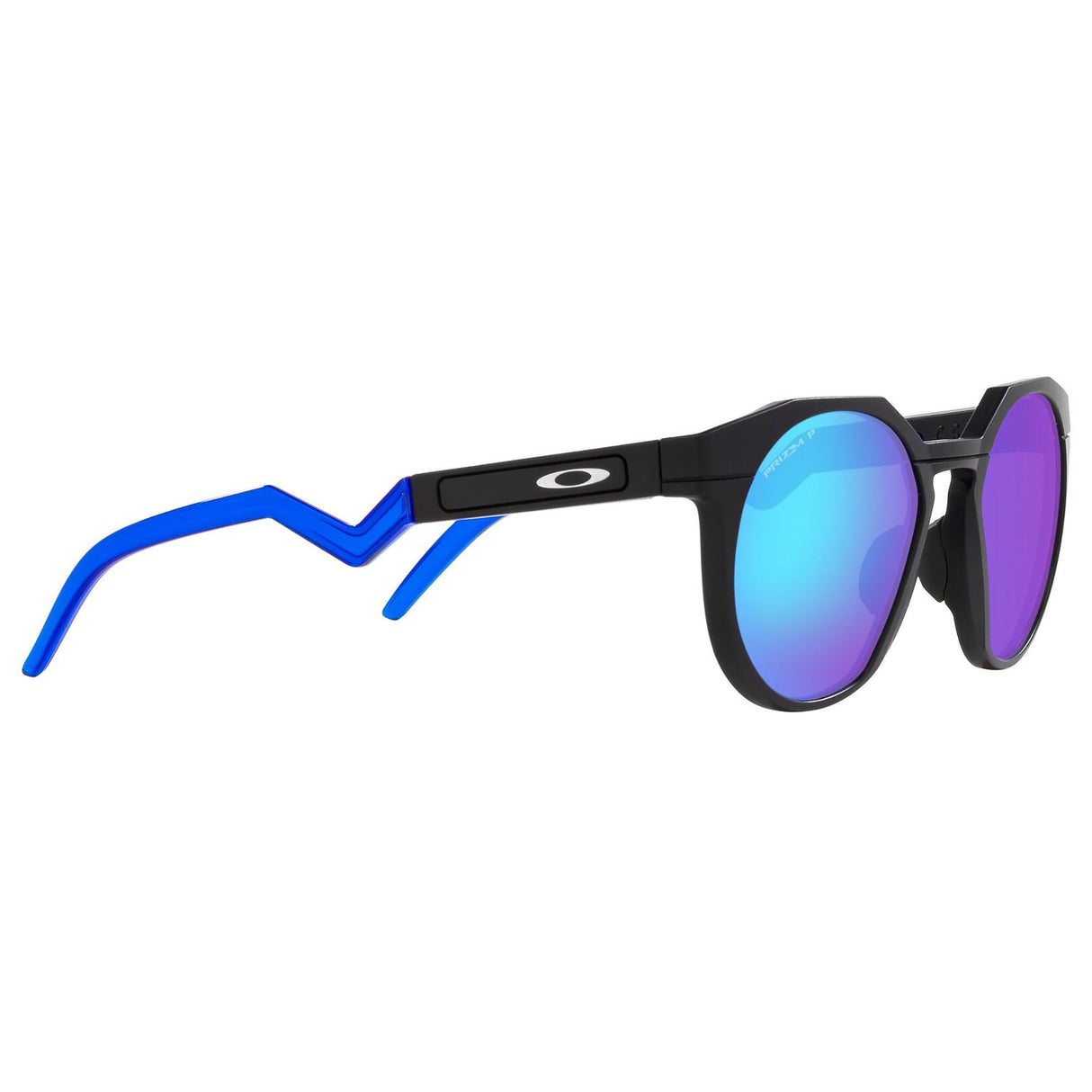 Oakley HSTN Sunglasses - Matte Black / Prizm Sapphire Polar Lens